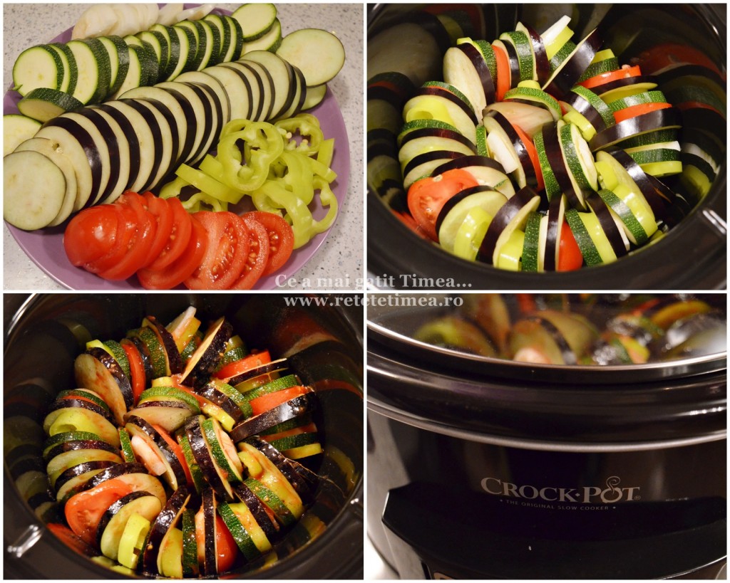 mod de preparare ratatouille