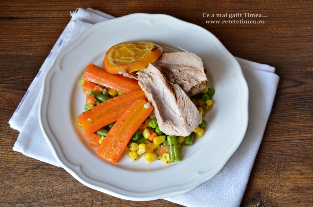 Pulpe de curcan cu portocala 3