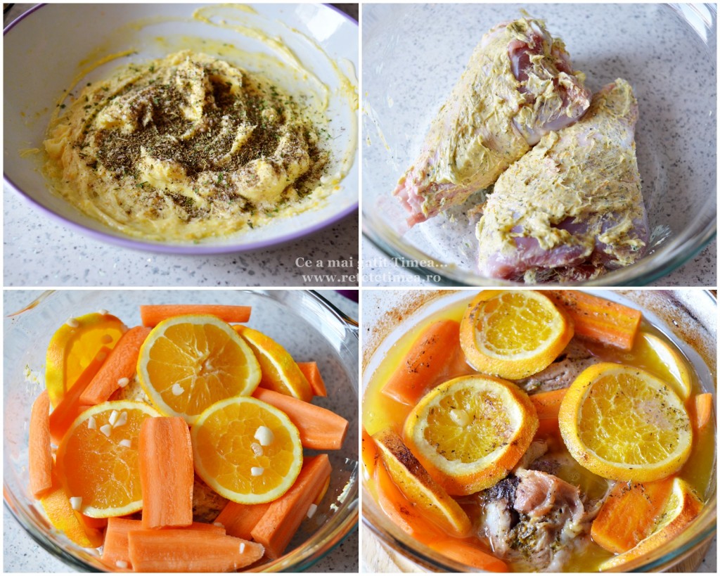 mod de preparare pulpe de curcan cu portocala 1