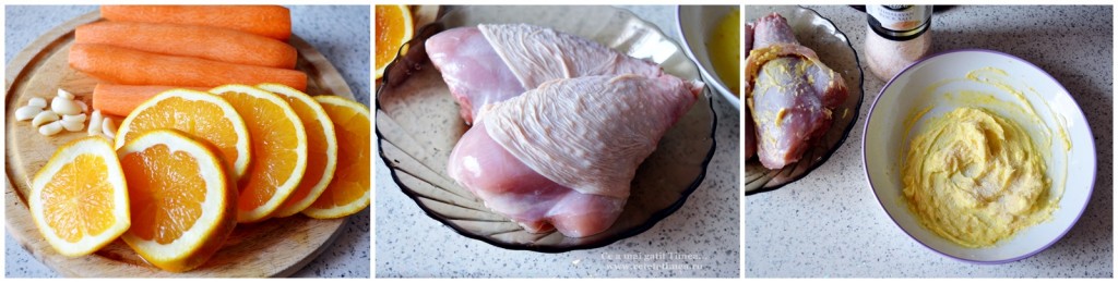 mod de preparare pulpe de curcan cu portocala