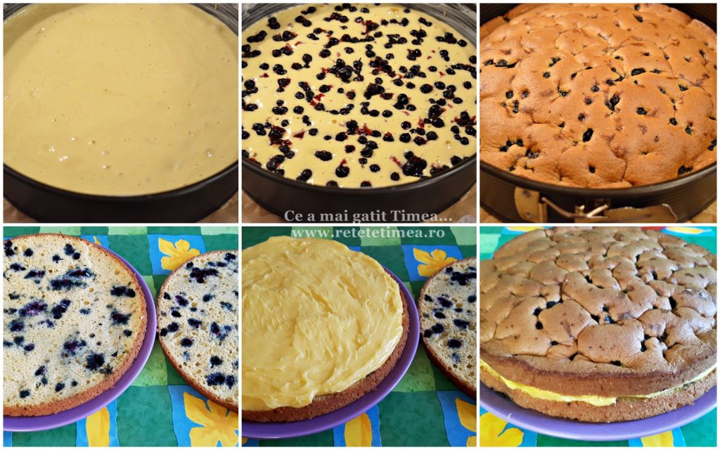 mod de preparare tort de vanilie