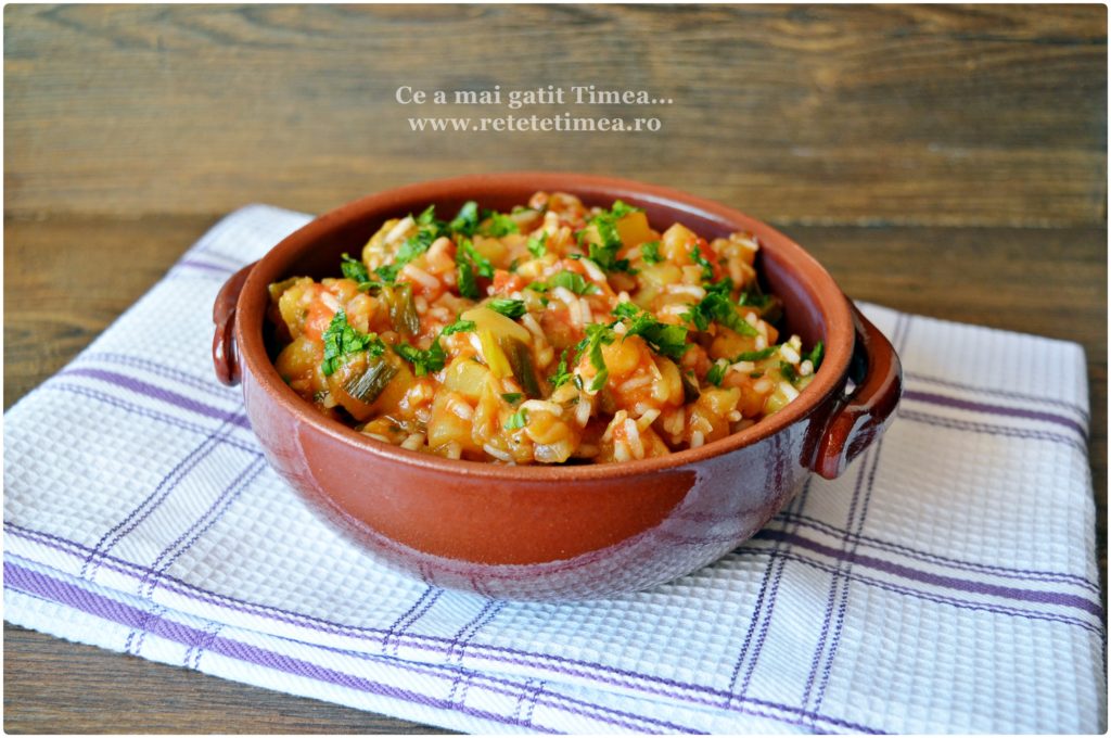 Mancare de legume cu orez 2