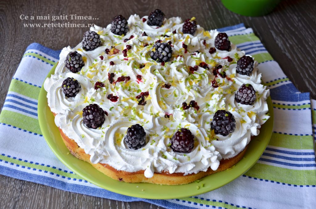 Prajitura cu mure si lamaie 4