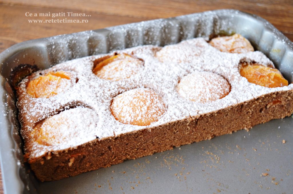 Prajitura cu ciocolata si caise 7